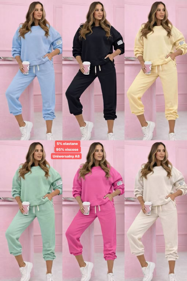 Komplet damskie Roz Standard, Mix Kolor Paczka 10 szt